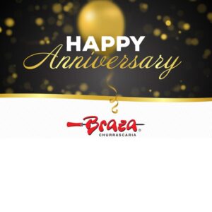 Braza's Gift Certificate - Happy Anniversary